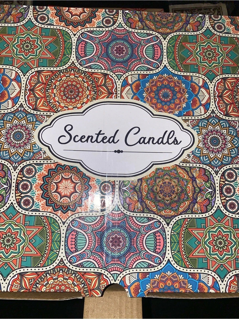 Scented Candle Tin Set Multicolor